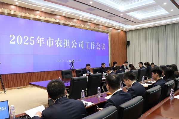 市農擔公司召開2025年工作會議